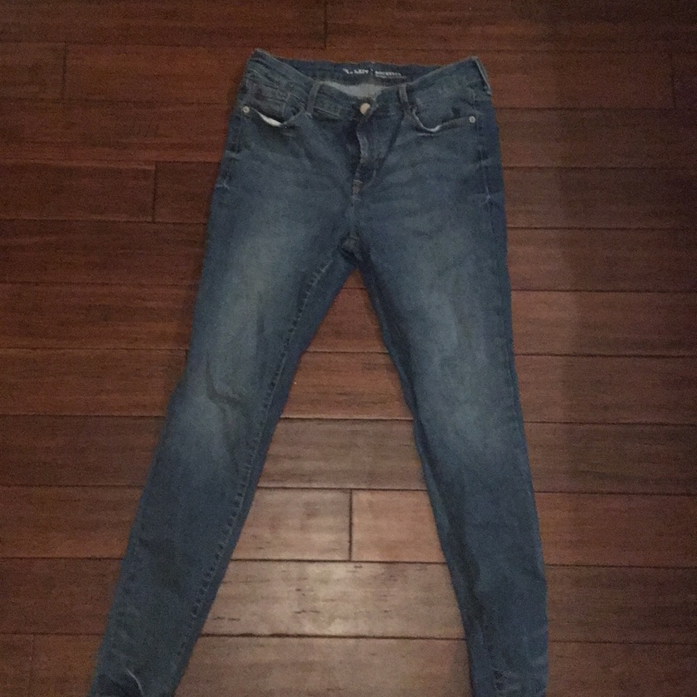 Old Navy Rockstar Jeans Mid-rise Size 8 Regular